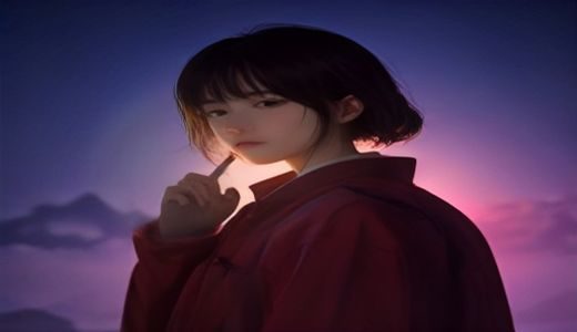 读者在手机上阅读网络小说的场景，夜间模式下屏幕发出柔和光芒，床头灯营造舒适阅读氛围
